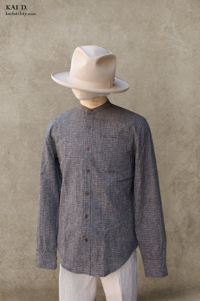Tanner Shirt - Texture Check - S, M, L, XL, XXL