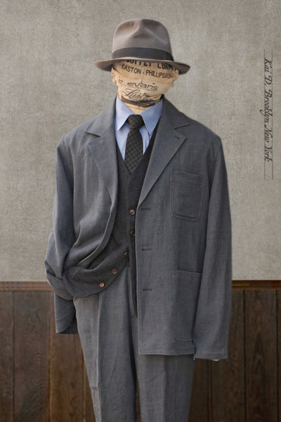 Traveler's Jacket - Belgian Linen Wool - 48, 50 (NO RETURN)