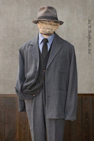 Traveler's Jacket - Belgian Linen Wool - 48, 50 (NO RETURN)