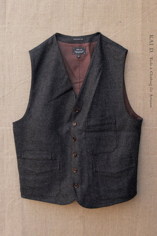 Shoemaker's Vest - English Tweed - L, XL, XXL
