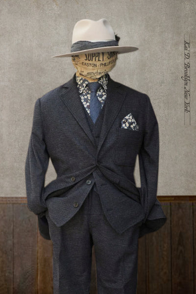 Chris Two Button Blazer - Midnight - M