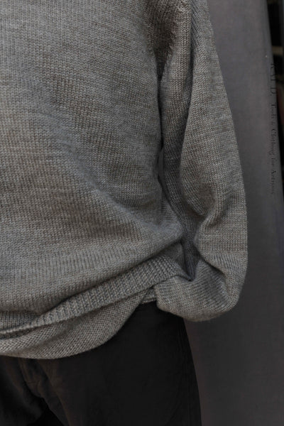 Eske Crew Neck Sweater - Light Fawn - M (fits like L)