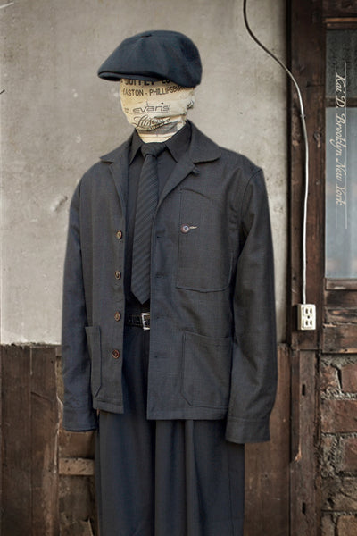 Hardy Chore Jacket - Virgin Wool Plaid  - M