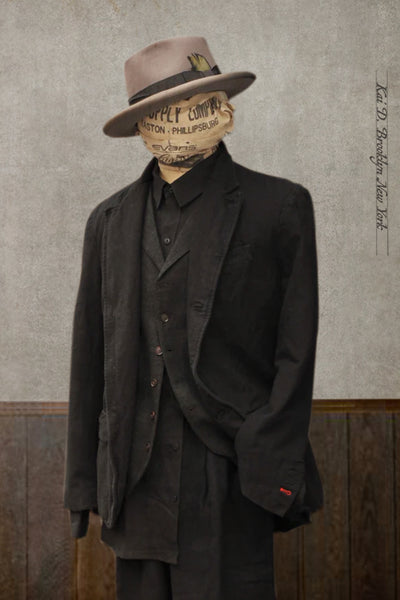 Dawson Blazer - Overdyed Cotton Herringbone - XS, M (NO RETURN)