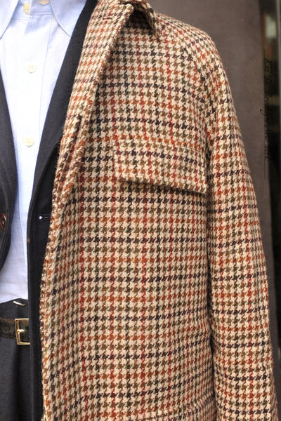 Harris Tweed Raglan Coat - Harris Tweed - 46, 48 (NO RETURN)