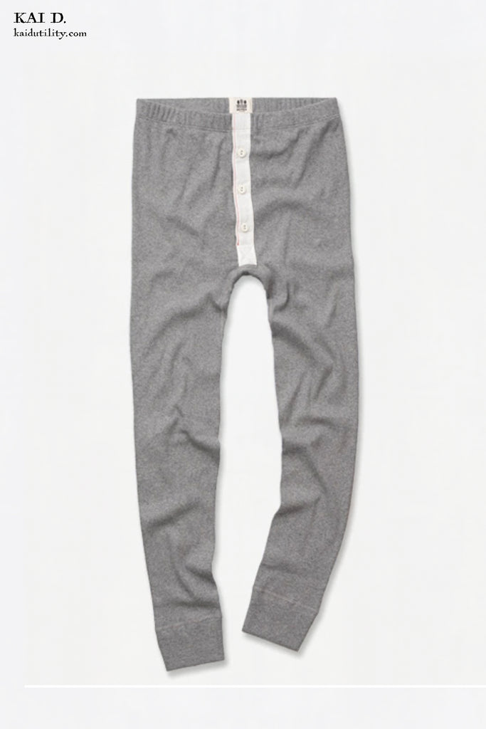 Kai D Utility — Long Johns - Grey Heather - S, L, XL