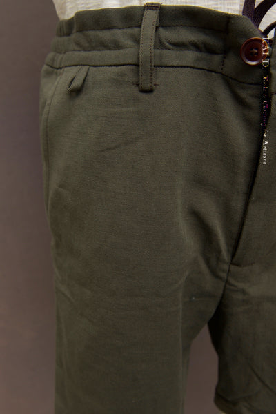 Lukas Shorts - Dark Green Grey - 32