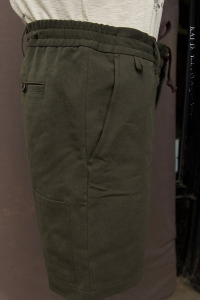 Lukas Shorts - Dark Green Grey - 32