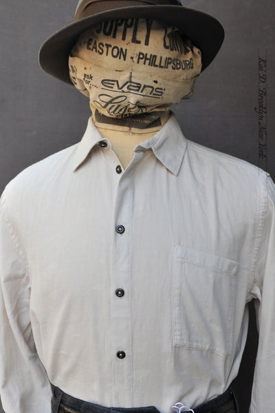 Henning Shirt - Fog - M, L, XL (Relaxed Cut)