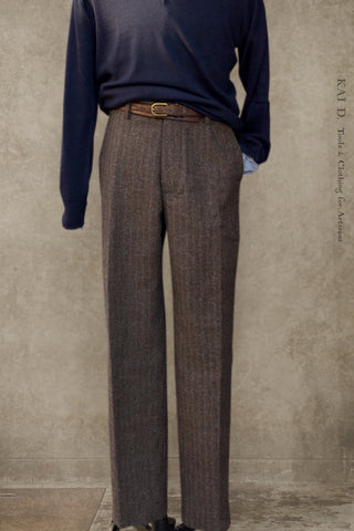 Bosun Pants - Cotton Herringbone Tweed - 32, 34