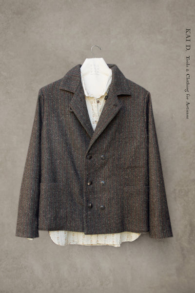 Hutton Jacket - Italian Herringbone Wool - S, M, L