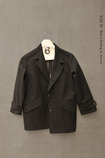 Diana Blazer - Black Moleskin - XS, S, M