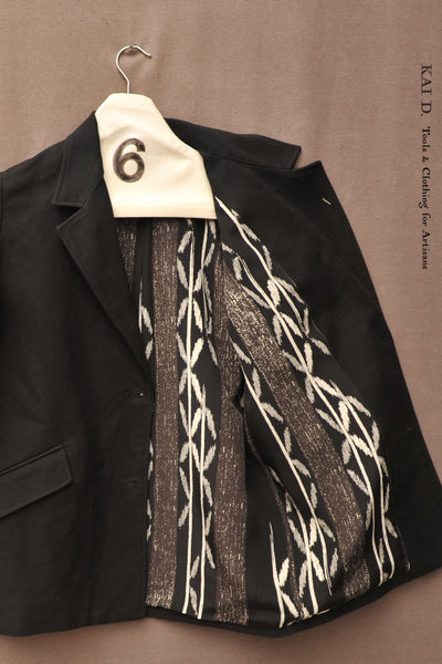 Diana Blazer - Black Moleskin - XS, S, M