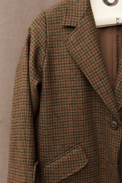 Diana Blazer - Houndstooth Tweed - XS