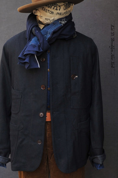 Boro Scarf - Indigo Selvage Cotton