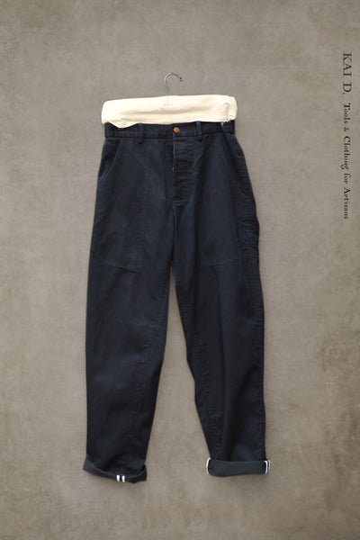 Garden Pants - Japanese Deep Indigo Cotton - XXS, XS, S, M, L