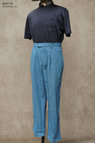 Sheffield Trousers - Indigo - S, L