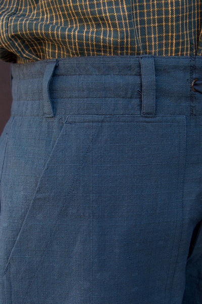 Shakoor Wide Cut Pants -  Midnight Teal - 2, 3, 4