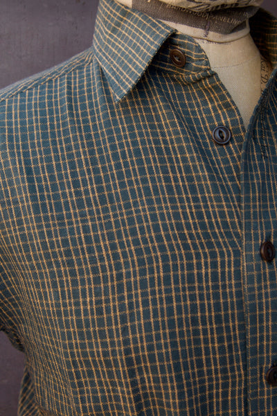 Marc Short Sleeve Shirt - Kala Cotton Gingham - 2, 3, 4