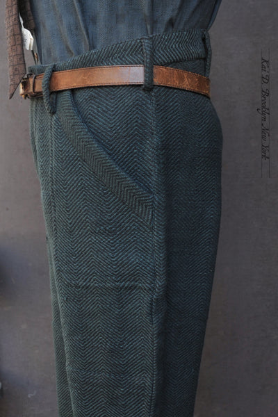 Isaac Pants -  Handspun Herringbone - 2, 3, 4