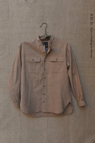 Jackie Shirt - Wheat Flannel - XS, S, M