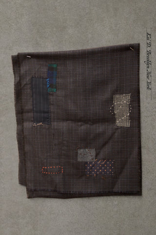 Boro Scarf - Japanese Light Wool D