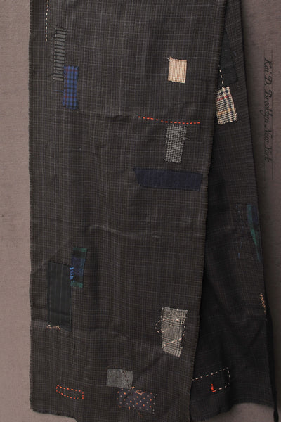 Boro Scarf - Japanese Light Wool D