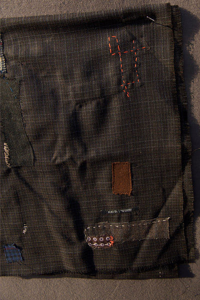 Boro Scarf - Japanese Light Wool D