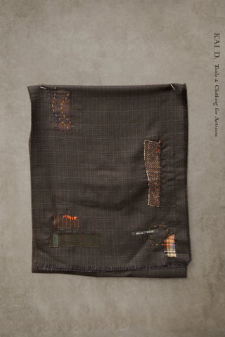 Boro Scarf - Japanese Light Wool B