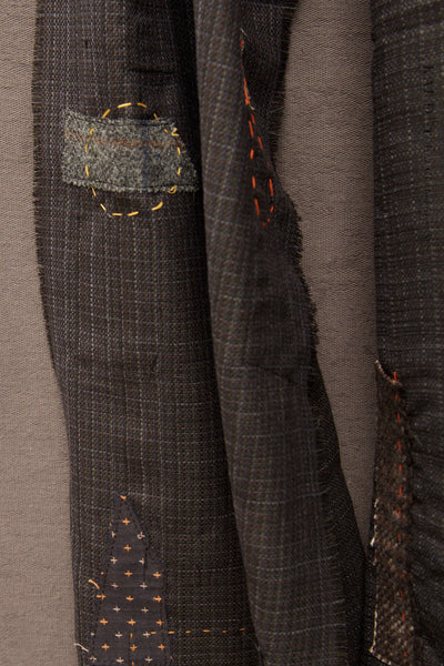 Boro Scarf - Japanese Light Wool B