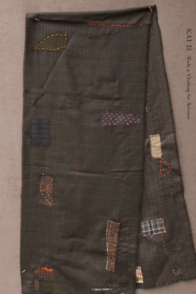 Boro Scarf - Japanese Light Wool B