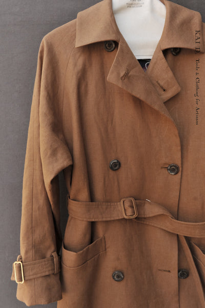 Jolie Coat - Italian Linen -  S, M