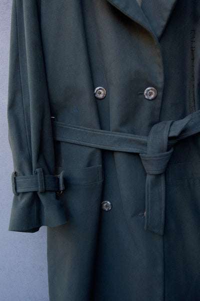 Jolie Trench Coat - Cotton Moleskin -M