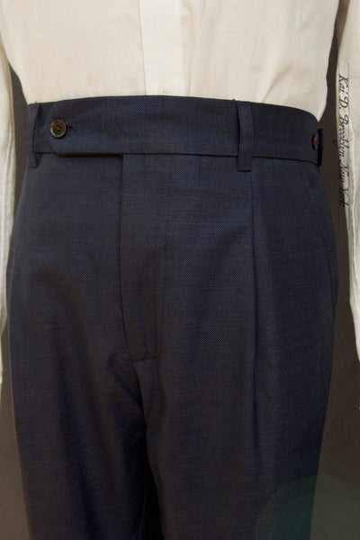 Journeyman Trousers - Dark Blue Tropical Wool - 30, 32, 34, 36