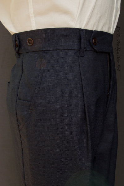 Journeyman Trousers - Dark Blue Tropical Wool - 30, 32, 34, 36