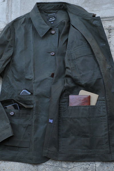 Journey Man Field Jacket - Waxed Cotton - S, M, L, XL