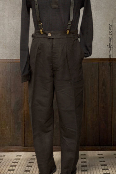 Karl Trousers - Cotton Moleskin - L (Size 33)