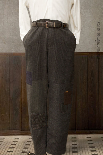 Kai D Utility — Borough Pants - Black Stipple Weave - 30, 34, 36, 38