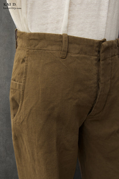 Borough Pants - Garment Dyed Cotton Linen - 30, 34, 36