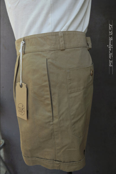 Barrett Shorts - Cotton Gabardine - 48, 52 (Shorter Inseam) (NO RETURN)