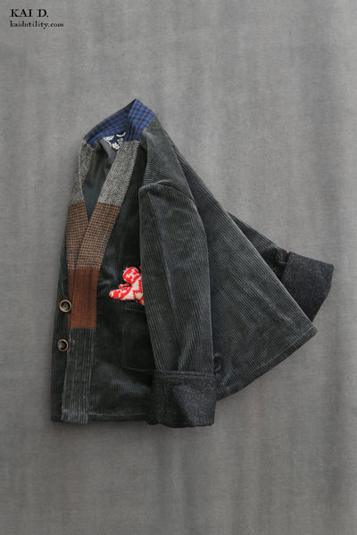 Children's Kimono Jacket - Corduroy II - L
