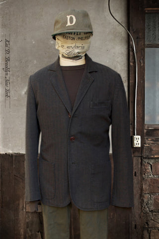 Kiefer Blazer - Over dyed Cotton Herringbone - XS, M