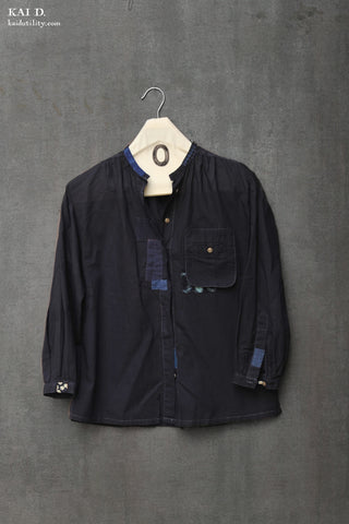 Maxime Victorian Boro Shirt - Cotton Lawn - S