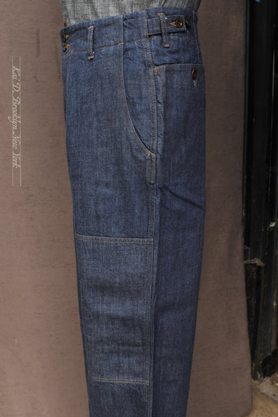 Leeds Wide Cut Chino Pants - 12 Oz Denim - 48, 50, 52