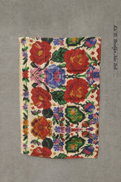 Petit Silk Scarf - Lego Floral