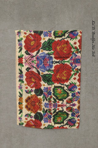 Petit Silk Scarf - Lego Floral