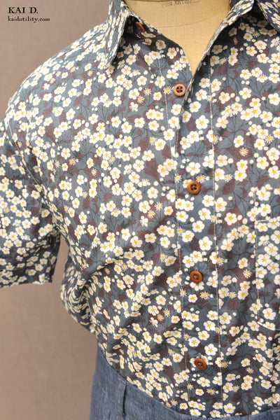 Liberty Floral Print Cotton Cassady shirt  - M, L (NO RETURN)
