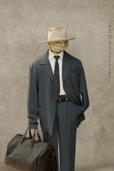 Traveler's Jacket - Belgian Linen Wool - 48, 50 (NO RETURN)