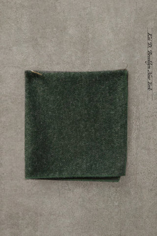 Tweed Pocket Square - Loden Green