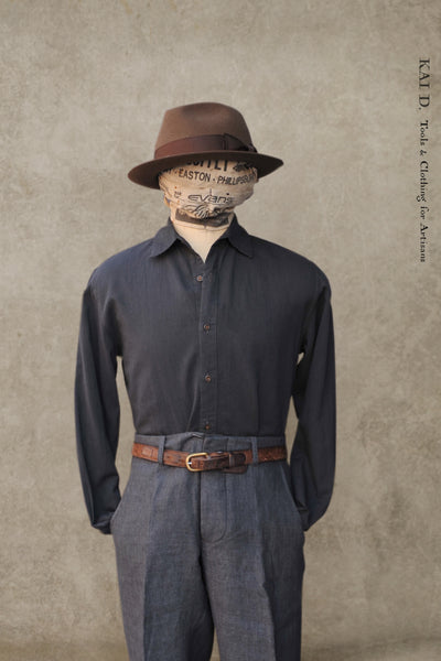 The Loft Shirt - Silk Touch Cotton - Industrial Grey - S, M, L, XL